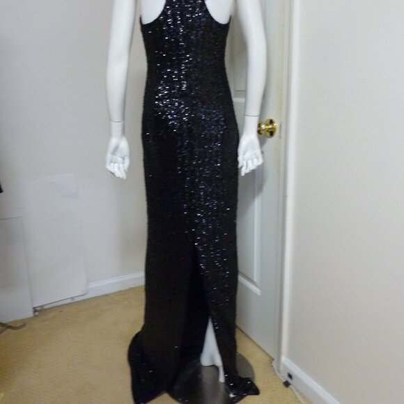 Michael Kors Collection Sequin Racerback Gown - Picture 11 of 13